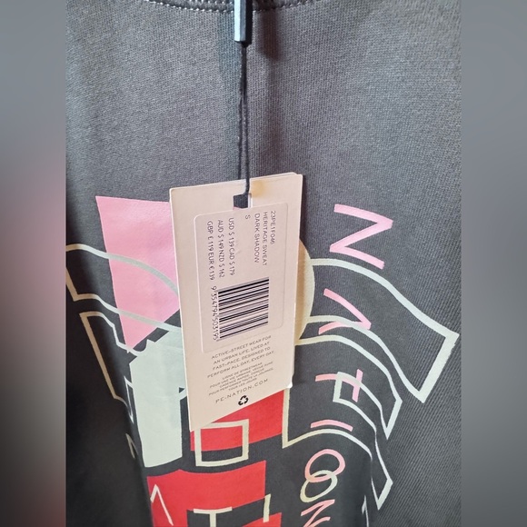 P.E NATION heritage sweatshirt in dark shadow NET Size  Small - Picture 5 of 14